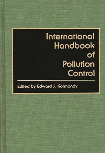 Stock image for International Handbook of Pollution Control for sale by First Choice Books