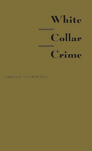 9780313242274: White Collar Crime