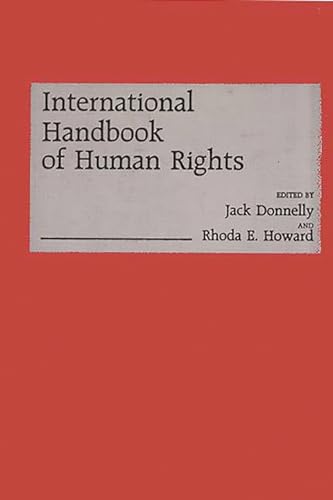 Beispielbild fr International Handbook of Human Rights zum Verkauf von Ria Christie Collections