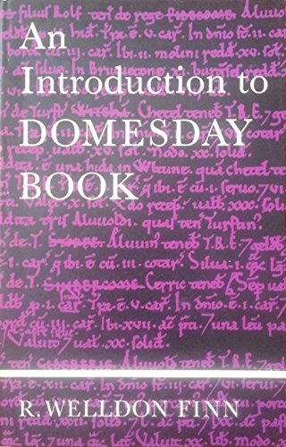 Stock image for An Introduction to Domesday Book for sale by Dunaway Books
