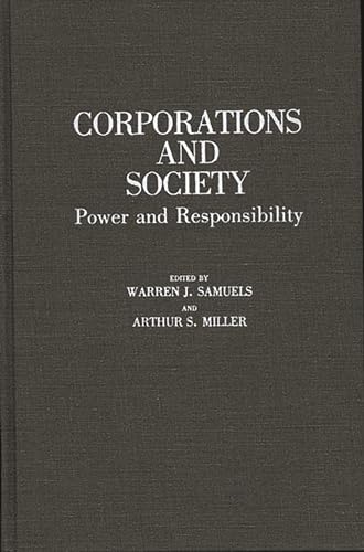 Stock image for Corporations and Society : Power and Responsibility for sale by Better World Books