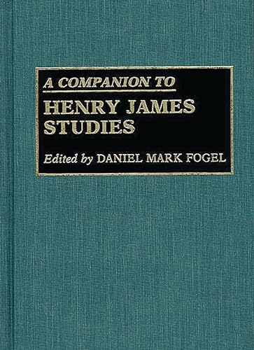 Stock image for A Companion to Henry James Studies. for sale by Yushodo Co., Ltd.