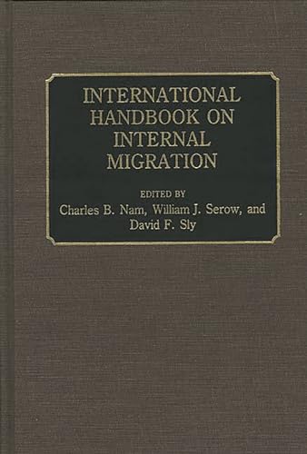 Beispielbild fr International Handbook on Internal Migration zum Verkauf von Better World Books