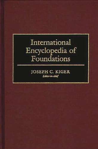 International Encyclopedia of Foundations