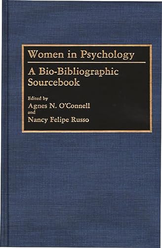 Stock image for Women in Psychology : A Bio-Bibliographic Sourcebook for sale by Better World Books