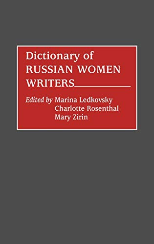 Imagen de archivo de Dictionary of Russian Women Writers: a la venta por Lucky's Textbooks