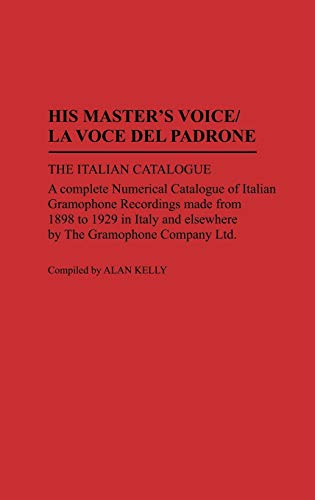 Beispielbild fr His Master's Voice/La Voce Del Padrone. zum Verkauf von Yushodo Co., Ltd.