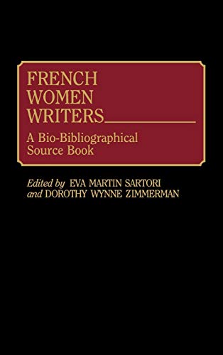 French Women Writers (Hardcover) - Dorothy Zimmerman