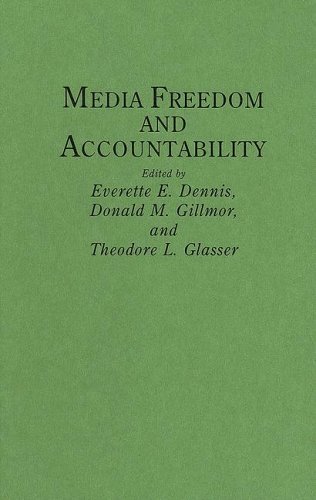 Imagen de archivo de Media Freedom and Accountability a la venta por Better World Books: West