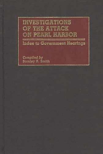Investigations of the Attack on Pearl Harbor