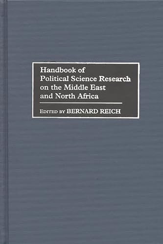 Stock image for Handbook of Political Science Research on the Middle East and North Africa. for sale by Yushodo Co., Ltd.