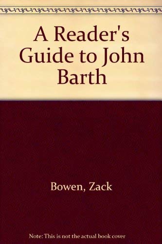 Stock image for A Reader's Guide to John Barth for sale by HPB-Emerald