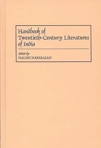Stock image for Handbook of Twentieth-Century Literatures of India for sale by Better World Books: West