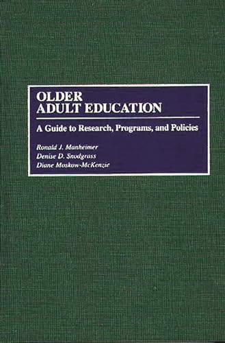9780313288784: Older Adult Education: A Guide to Research, Programs, and Policies (Surfactant Science)
