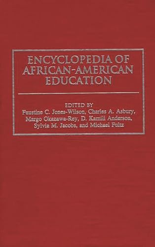 Imagen de archivo de Encyclopedia of African-American Education a la venta por Better World Books