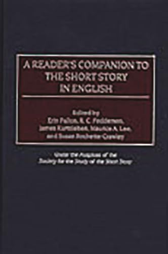 Stock image for A Reader's Companion to the Short Story in English for sale by HPB-Red