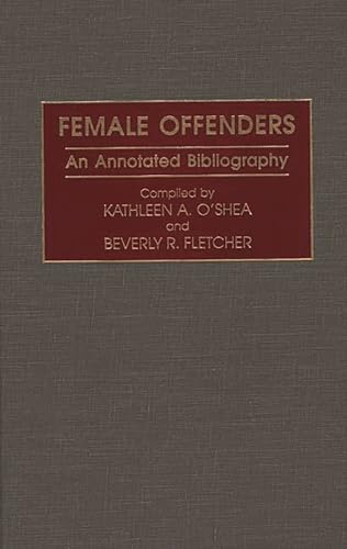 Beispielbild fr Female Offenders zum Verkauf von Books Puddle