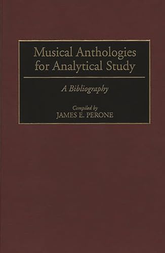 9780313295959: Musical Anthologies for Analytical Study: A Bibliography