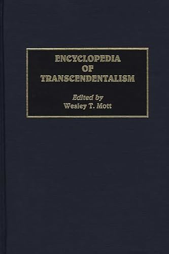 Stock image for Encyclopedia of Transcendentalism for sale by HPB-Movies