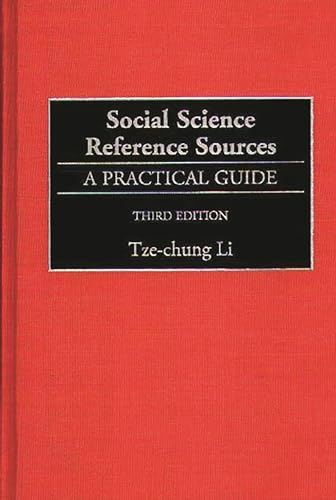 Imagen de archivo de Social Science Reference Sources : A Practical Guide a la venta por Better World Books