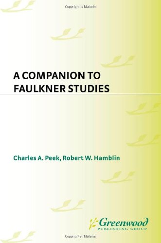 Beispielbild fr A Companion to Faulkner Studies zum Verkauf von suffolkbooks