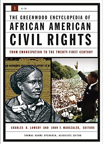 Stock image for The Greenwood Encyclopedia of African American Civil Rights [2 Volumes]: From Emancipation to the Twenty-First Century for sale by FOLCHATT