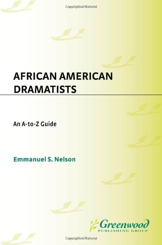 Beispielbild fr African American Dramatists: An A-to-Z Guide zum Verkauf von suffolkbooks