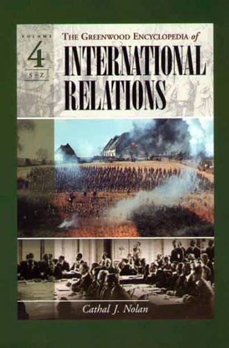 Beispielbild fr The Greenwood Encyclopedia of International Relations zum Verkauf von Better World Books