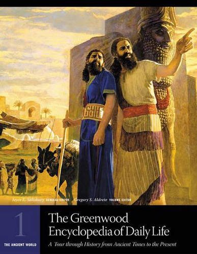 Beispielbild fr The Greenwood Encyclopedia of Daily Life : A Tour through History from Ancient Times to the Present zum Verkauf von Better World Books