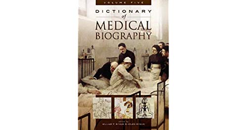 Imagen de archivo de Dictionary of Medical Biography: C-G (Volume 2) a la venta por Anybook.com