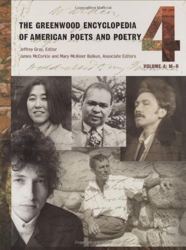 Stock image for The Greenwood Encyclopedia of American Poets and Poetry for sale by Better World Books: West