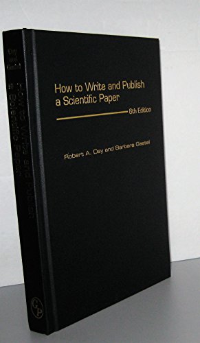 Stock image for How to Write and Publish a Scientific Paper for sale by HPB-Red