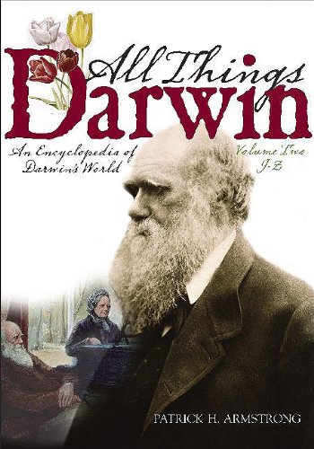 Beispielbild fr All Things Darwin : An Encyclopedia of Darwin's World zum Verkauf von Better World Books