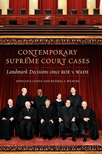 Stock image for Contemporary Supreme Court Cases: Landmark Decisions Since Roe V. Wade for sale by ThriftBooks-Atlanta