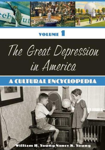 Imagen de archivo de The Great Depression in America : A Cultural Encyclopedia a la venta por Better World Books