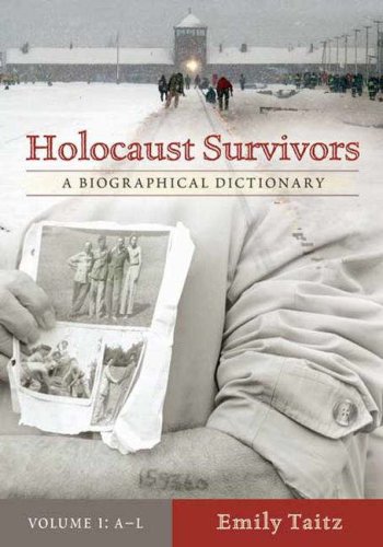 Beispielbild fr Holocaust Survivors : A Biographical Dictionary(2 Vol Set) zum Verkauf von Basi6 International