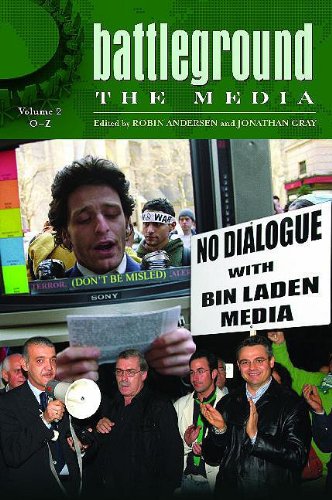 Imagen de archivo de Battleground: the Media : Volume 2: O-Z a la venta por Better World Books: West