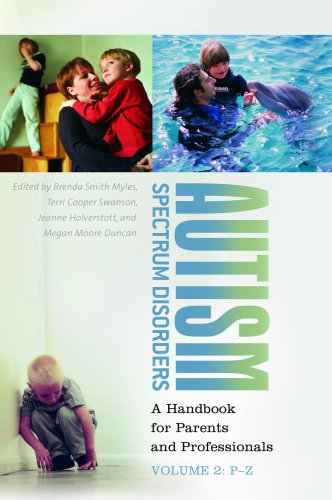 Beispielbild fr Autism Spectrum Disorders: A Handbook for Parents and Professionals Volume 2: P-Z zum Verkauf von ThriftBooks-Dallas