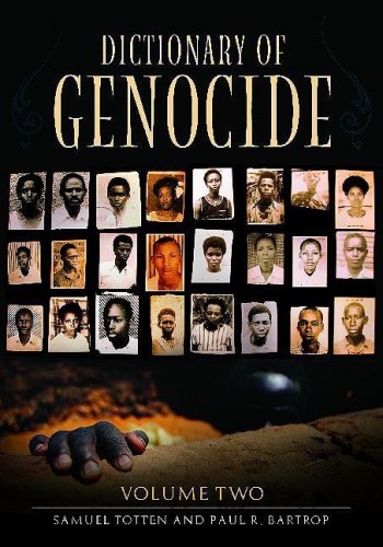 Beispielbild fr Dictionary of Genocide zum Verkauf von Better World Books