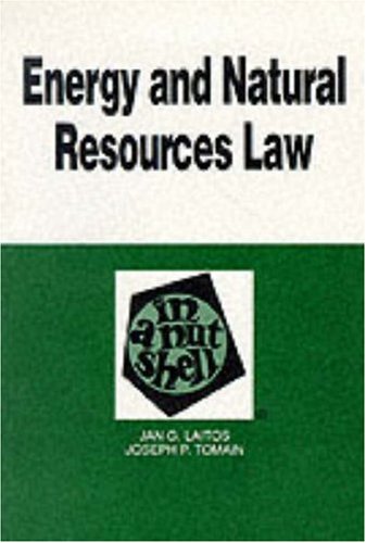 9780314001184: Energy And Natural Resources Law (NUTSHELL SERIES)