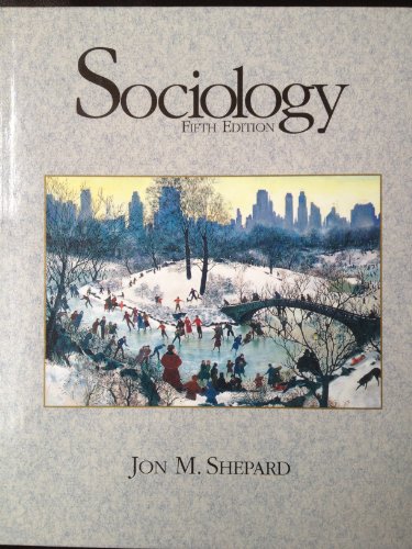 Beispielbild fr Sociology, Fifth Edition zum Verkauf von Virginia Martin, aka bookwitch