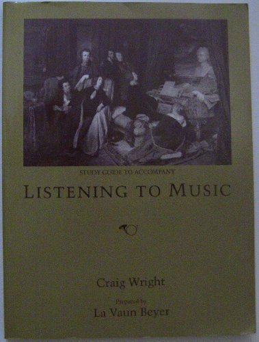 Imagen de archivo de Listening to Music a la venta por ThriftBooks-Atlanta
