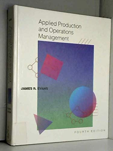 Beispielbild fr Applied Production and Operations Management zum Verkauf von WorldofBooks