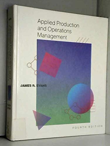 9780314010384: Applied Production and Operations Management