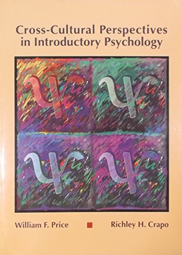 Beispielbild fr Cross-cultural perspectives in introductory psychology zum Verkauf von The Maryland Book Bank