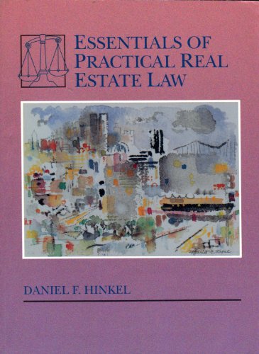 Beispielbild fr Essentials of Practical Real Estate Law zum Verkauf von HPB-Red