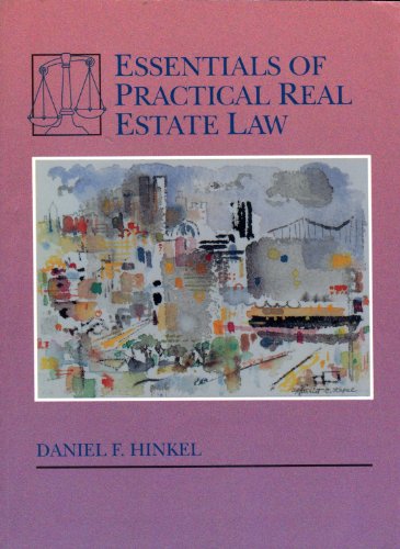 Stock image for Essentials of Practical Real Estate Law for sale by HPB-Red