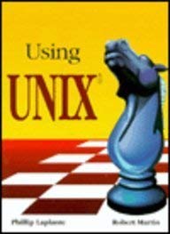 Stock image for Using Unix for sale by SecondSale