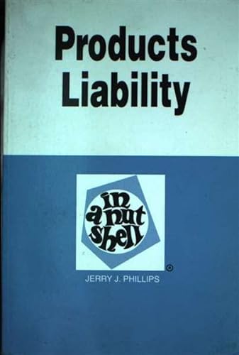 Beispielbild fr Products Liability: zum Verkauf von ThriftBooks-Atlanta