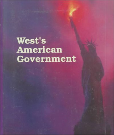 Imagen de archivo de West's American Government a la venta por Better World Books